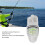 Luz de pesca de profundidad - 2xAA, plástico, verde 10