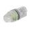 Luz de pesca de profundidad - 2xAA, plástico, verde 15