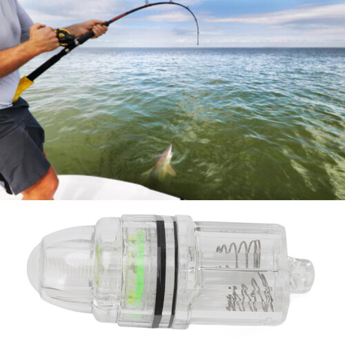 Luz de pesca de profundidad - 2xAA, plástico, verde