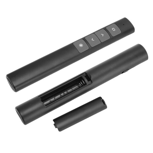 Clicker de presentaciones 2.4G RF ABS Botones de silicona