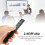 Clicker de presentaciones 2.4G RF ABS Botones de silicona 7