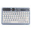 Retro Bluetooth-Tastatur Mini Slim 200 mAh Blau 14