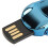 Mini unidad flash USB 2.0 con forma de coche azul 32 GB 4