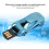 Mini unidad flash USB 2.0 con forma de coche azul 32 GB 8