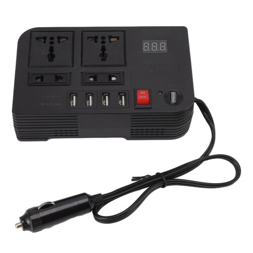 E8982 12V Auto-Wechselrichter 150W AC 220V USB 4.1A ABS