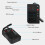 E8982 12V Auto-Wechselrichter 150W AC 220V USB 4.1A ABS 9