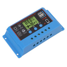 12V/24V LCD-Controller 13,5x7x3,4cm 20A Schwarz-Blau