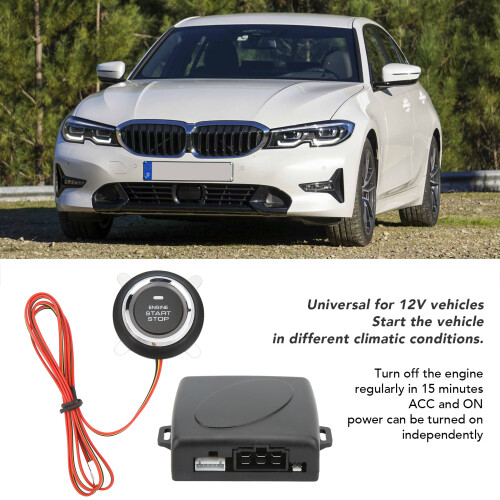 Push-Start-Button-Kit 12V Universalauto 2