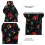 Tragbare Decke Damen Flanell Hoodie Einheitsgröße 4
