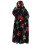 Tragbare Decke Damen Flanell Hoodie Einheitsgröße 1