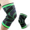 Rodillera 72 g Ajustable S-XXL Negro/Verde 7