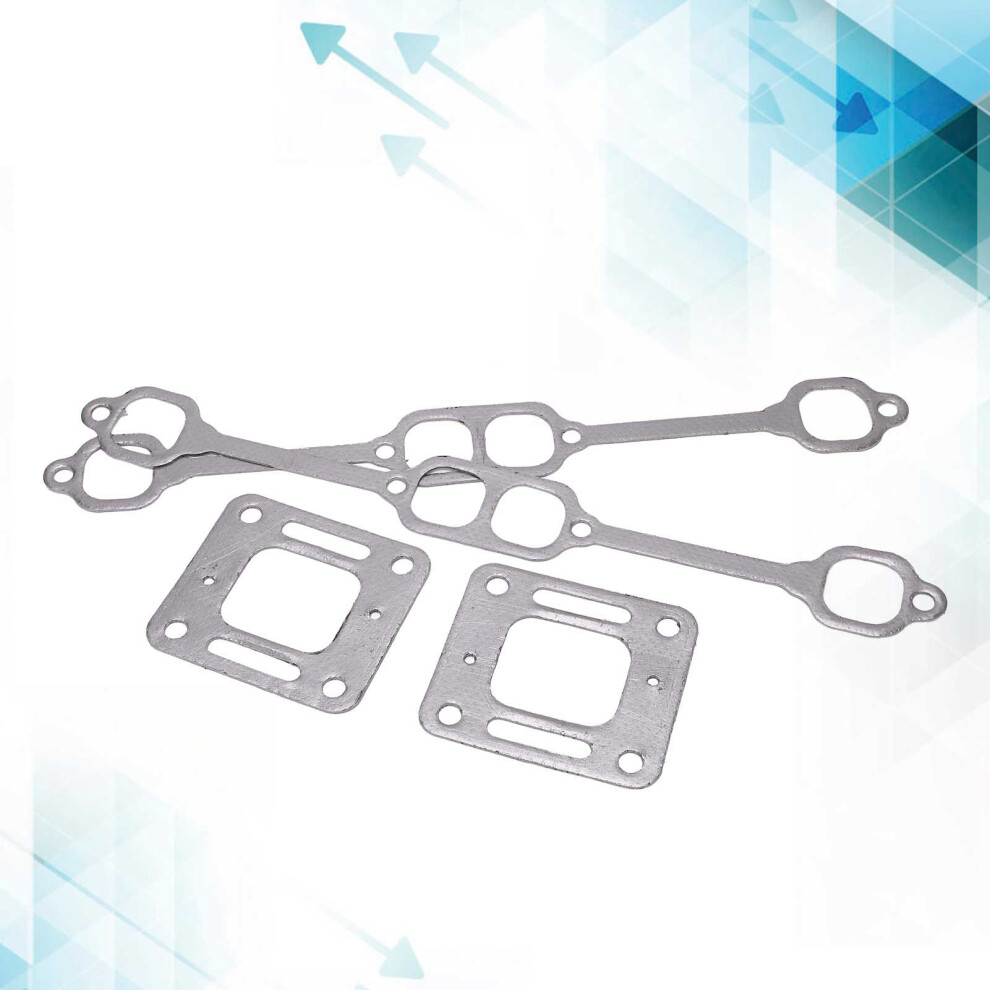 Exhaust Gasket Manifold 5735 Graphite Replacement For Mercruiser 5.0 And 5.7 Engines Mid 1980Â2002 8771319572091