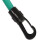 Schwimm-Tether-Gürtel 6 mm/10 mm 4 m elastisches Seil grün 5