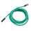 Schwimm-Tether-Gürtel 6 mm/10 mm 4 m elastisches Seil grün 12