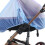 Stroller Bug Net Universal Soft Comfortable Breathable Thickened Baby Stroller Full Covered Bug Net Blue 4
