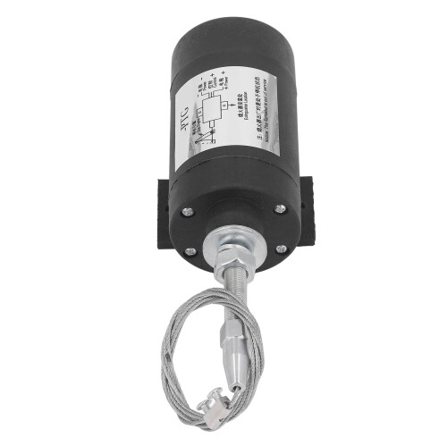Válvula de parada del motor 24V normalmente abierta 451mm ABS