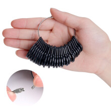 Juego de 11 piezas de medidores de anillos - Medición de tallas, multicolor