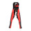 SJD1 Pelacables automático de 8 pulgadas 0,5-6 mm Rojo Pro 2