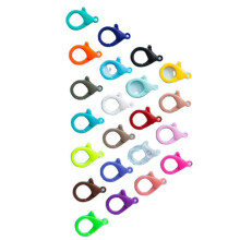 Farbiger Lobster-Verschluss 100 Stück, 25 x 18 mm, Farbe