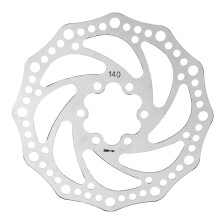 Rotor de freno de disco hueco de acero de 140mm 122g
