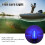 Señuelo de pesca LED Deep Drop azul claro 2 pilas AA 8