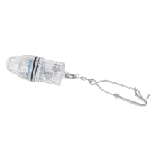 Señuelo de pesca LED Deep Drop azul claro 2 pilas AA