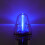 Señuelo de pesca LED Deep Drop azul claro 2 pilas AA 4