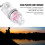 Indicador de atracción de peces con LED rojo Deep Drop 2xAA 5