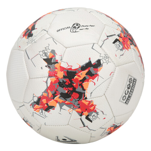 Doppellagiger Fußball Größe 5 orange 21,5 cm 1