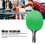 Grüner 262g Shakehand-Doppelseitiger Schläger 4