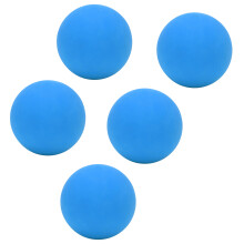 Pelotas de goma ecológicas de 6 cm, pack de 5, rebotantes para niños, diversión en la piscina y la playa