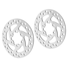 Conjunto de rotores de freno de disco de 120 mm para bicicletas de montaña con tornillos