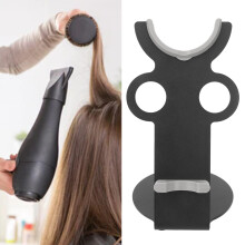 Soporte de secador de pelo de hierro - Estante para hogar y salón