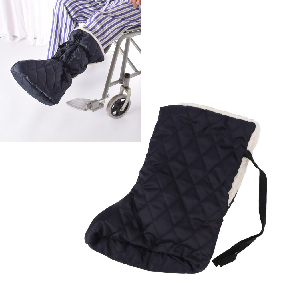 Cast Sock Lace Up Design Comfortable Thickened Keep Warm Foot Cast Toe Cover Sock For Leg Ankle Foot