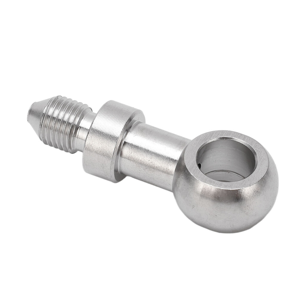 3/8In Brake Banjo Fitting 10Mm Inner Diameter Stainless Steel Hose Line Adapter Leakage Prevention For M10 Banjo Bolt 9431319582634