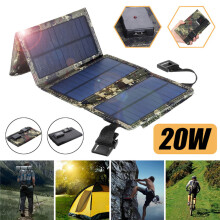 20W faltbares Solarpanel 440x165mm IP65 Farbe