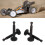 4 Stück Stahl-Dämpferstifte, ARRMA 1/7-1/8, 2,5 cm schwarz 15