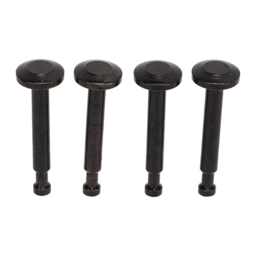 4 Stück Stahl-Dämpferstifte, ARRMA 1/7-1/8, 2,5 cm schwarz 1