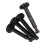 4 Stück Stahl-Dämpferstifte, ARRMA 1/7-1/8, 2,5 cm schwarz 14