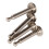 4 Stück Stoßdämpferstifte, 2,5 cm Silber, 1/7-1/8 13