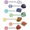 7-teiliges Chakra-Steine-Set - 7 bunte Steine 9