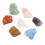 7-teiliges Chakra-Steine-Set - 7 bunte Steine 12