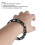 Terahertz-Perlenarmband dehnbar Unisex Farbe N/A 12