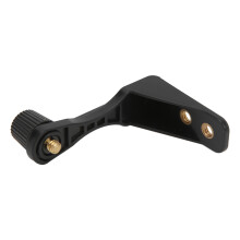 Soporte de montaje para telescopio binocular de 1/4 de pulgada negro
