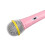 Micrófono con cable para niños 3.5mm rosa de baja distorsión 10