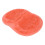 Rote Silikon-Dusch-Fußbürste – Saugnäpfe 14