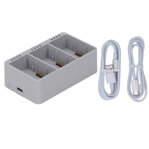 Hub 1 Carga de 3 baterías gris Mini 3 Pro 1