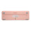 68 teclas 2.4G teclado ratón blanco rosa mini 12
