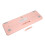 68 teclas 2.4G teclado ratón blanco rosa mini 10