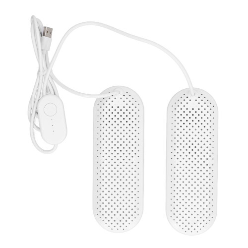 USB-Schuhtrockner mit Timer, weiß, 6,3 x 18 cm